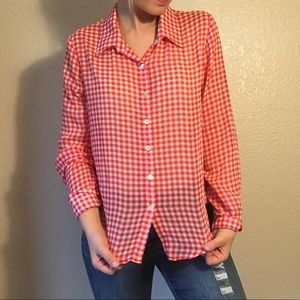Lightweight Flannel Button-Up